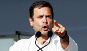 राहुल गांधी ने साधा केंद्र सरकार पर निशाना
