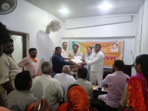 बूथ सशक्तिकरण को लेकर दादरी में बीजेपी नेताओं की बैठक